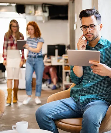 Office team collaboration